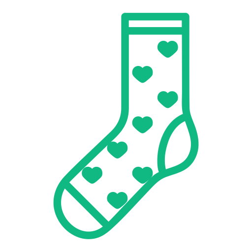 آیکن جوراب ساقدار فانتزی